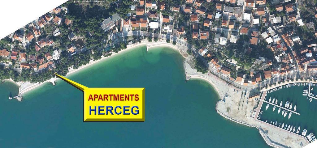 Apartment Herceg Baška Voda Exteriör bild